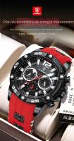 POEDAGAR Multifunción nuevo hombre reloj de silicona con reloj de cuarzo - details 13