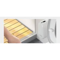 Cepillo De Inodoro WIKHOSTAR Con Soporte Diseño Curvo Cepillo De Limpieza Angulado Mano De Madera Herramientas De Baño Montado En La Pared - details 10