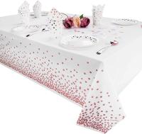 Mantel desechable Extra grueso para fiesta, cubierta de mesa Rectangular de plástico PEVA, vajilla para boda, fiesta de cumpleaños y evento - details 5