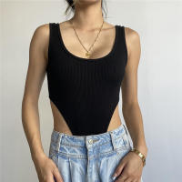 BUNO-Cuerpo sin mangas para mujer, monos ajustados sexys Y2k 2000s, ropa de calle informal para chica electrónica, traje femenino para Club Rave 2025 - details 2