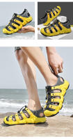 Sandalias de hombre con suela suave y antideslizante, zapatos de rastreo de río, zapatos de playa para hombre, zapatos de vadeo al aire libre para parejas, zapatos de verano para mujer - details 8
