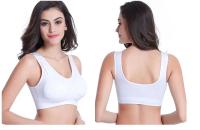 Sujetador de Yoga calado para mujer, chaleco deportivo para correr, Tops cortos acolchados, ropa interior sin aros, sujetadores superiores para gimnasio - details 16