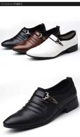 Zapatos planos con logo para hombre, informales, de cuero limpio, hechos a mano, 2024 - details 3
