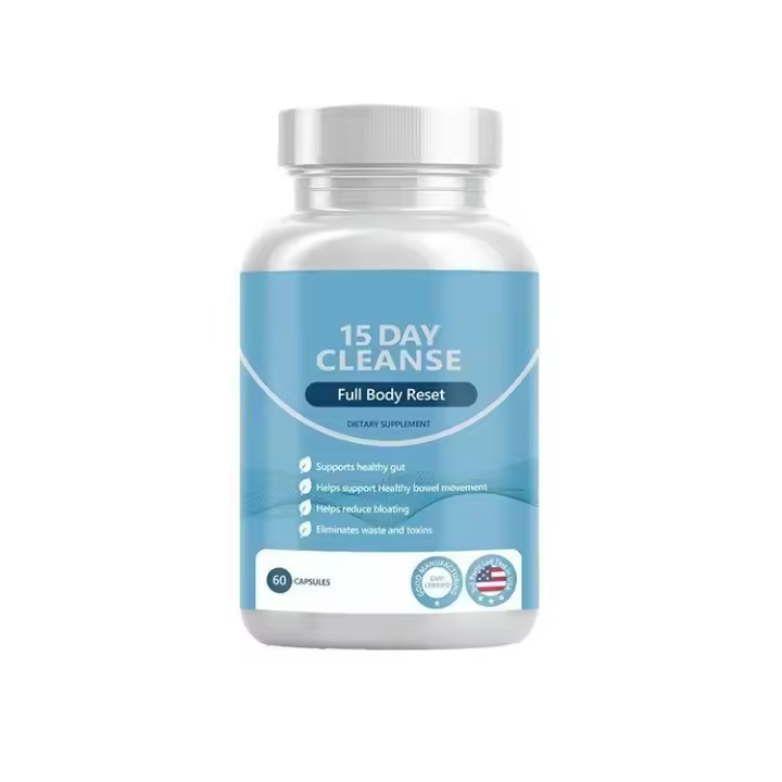 Cápsulas de Limpieza de 15 Días Desintoxicación Completa del Cuerpo y Colon - 1