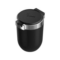 Bandeja portátil para cenizas de coche con tapa, bandeja de plástico desmontable para la mayoría de los portavasos de coche, hogar - details 0