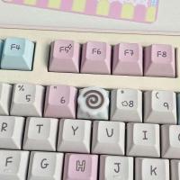 1 unidad de bonitos dibujos animados DIY hechos a mano de resina Original, regalo personalizado, accesorios de teclas de teclado nical personalizadas - details 4