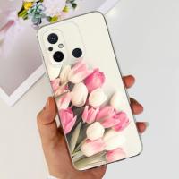 Fundas de silicona transparente para Xiaomi Redmi 12c, patrón de moda, pintura al óleo, funda de teléfono, Redmi 12c, 12 c, redmi12c - details 9