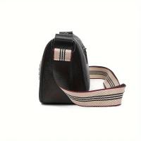 Bolso Bandolera Moderno con Diseño de Tachuelas, Elegante Bolso de Hombro con Correa Ancha Ajustable y Cierre de Cremallera - details 10