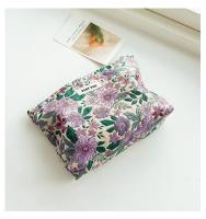 Bolsa de Maquillaje de Viaje de Lienzo de Doble Capa de Alta Calidad Bolsa de Almacenamiento Portátil para Mujeres con Estampado Bolsa de Maquillaje de Gran Capacidad - details 15