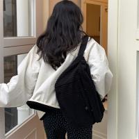 1 bolso bandolera de pana de gran capacidad, bolso cruzado de moda versátil - details 1