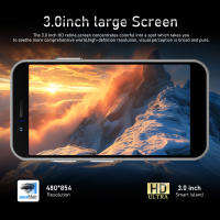 FUFFI-i15 Mini Smartphone Android 2+16GB ROM 3.0 Pulgadas Google Play Store 2+5MP Dual SIM 2250mAh Touch Screen Barra De Diseño - details 2