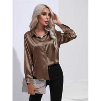 Camisa de satén para mujer, blusa de manga larga, nuevo estilo primavera/verano, ropa de mujer - details 36