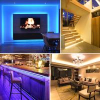 Tira de luces LED para decoración del hogar, cinta de iluminación de fondo de TV, lámpara de 1- 5m, CC de 5V, USB, Blanco cálido, 2835 - details 11