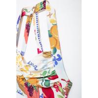Conjunto Elegante de Dos Piezas para Mujer TRAFZA Top Mini con Correa Impresa - details 11