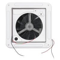 Ventilador de ventilación de techo de caravana, ventilación de aire RV, escape de tragaluz, autocaravana, 28x28cm - details 3