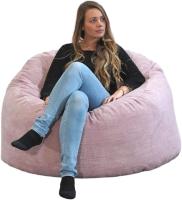 Terciopelo Acanalado - Suave y Confortable - Puff Pera con Relleno de Espuma Incluido, Óptimo Apoyo para la Espalda - Bean Bag, Sofa Puff Gigante (100 cm, Azul Marino) - details 24