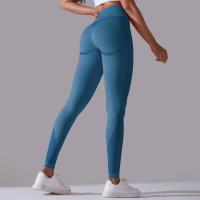 Pantalones Deportivos Sin Costuras para Mujeres Cintura Alta Yoga, Levantamiento de Glúteos, Carreras Ropa de Gimnasio - details 39