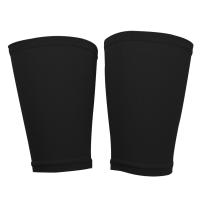 Mangas de compresión para el muslo, accesorio para aliviar el dolor de ingle cuádruple, para deportes, correr, recuperación de lesiones, envoltura para el muslo, 2 piezas - details 14