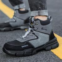Zapatos de Seguridad de Acero Zapatillas Deportivas con Punta de Acero Indestructibles para Sitio de Construcción Moda de Alta Calidad - details 23