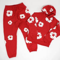Conjunto Deportivo Hip Hop para Hombres y Mujeres Sudadera con Capucha y Pantalones Largos - details 3