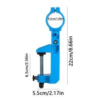 Abrazadera de taladro Universal para taladros eléctricos, soporte de fijación de taladro eléctrico ajustable de precisión, aleación de aluminio giratoria - details 0