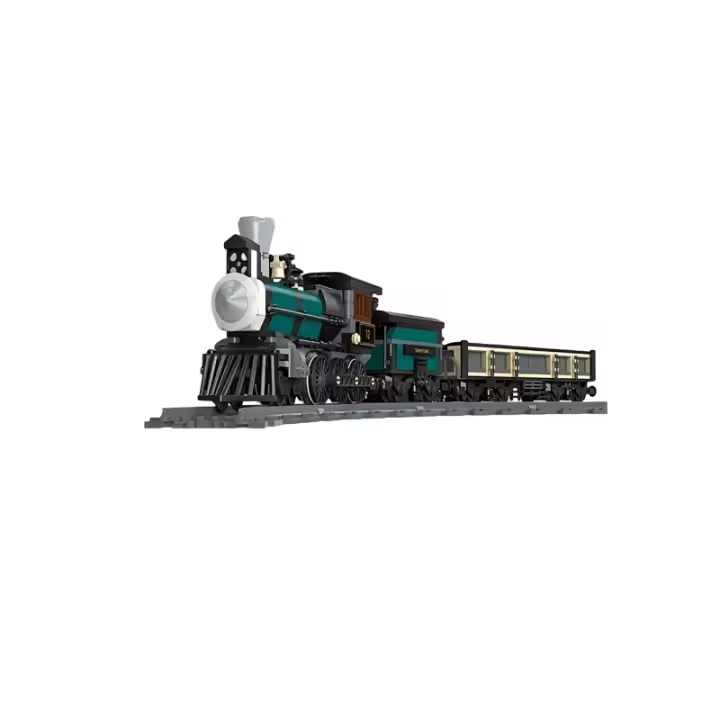 BRO1 locomotora CN5700 GWR Steam Train Railway Express, bloques de construcción modulares, modelo técnico, juguetes para niños - 1