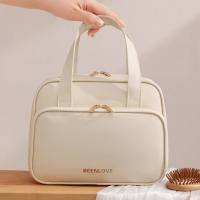 Bolsas de almacenamiento de cosméticos de gran capacidad, bolsa de almacenamiento de artículos de tocador impermeable multifuncional con asa, bolsas de lavado portátiles para mujer - details 10