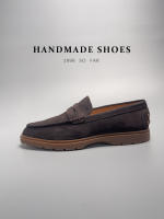 Mocasines de alta gama, cuero genuino, piel de vaca de primera capa, zapatos de moda hechos a mano con un pedal. - details 2