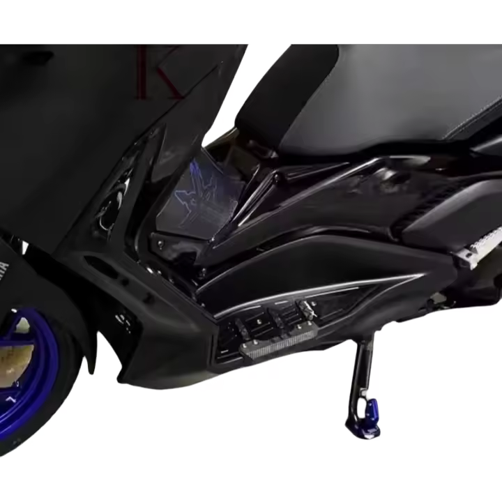 Placa De Soporte Para Pie De Moto CNC Extensión De Pies De Motos Compatible Con YAMAHA XMAX300 XMAX X-MAX 125 250 300 Material De Aluminio - 1