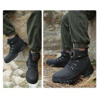Botas de Seguridad Impermeables para Hombres Botas de Trabajo Indestructibles con Punta de Acero - details 23