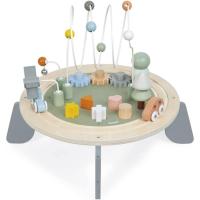 Mesa de Actividades de Madera Sweet Cocoon - Mesa Multiactividades Primera Edad - Habilidades Motoras Finas - Patas Antideslizantes - Pintura al Agua - Certificado FSC - Desde 1 Año, J04402 - details 2