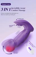 Vibrador Control Remoto Estimulador de Clít y Punto G para Mujeres Juguete Sexual Inalámbrico para Panties - details 0