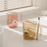 Inicio enjuague tazas transparente alto nivel de apariencia tazas de cepillo de dientes conjuntos simples de tazas de pareja tocador cepillo tazas - details 0
