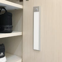 Luz LED con Sensor de movimiento PIR para debajo del armario, lámpara nocturna recargable por USB para cocina y interior, 12/23/40/60CM - details 10