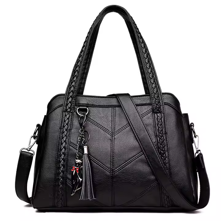 Bolso de cuero de lujo para mujer, Bandolera de hombre de alta calidad - 1