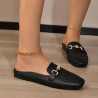 Mocasines Oxford de cuero británico para mujer, zapatos planos de moda Vintage, cómodos, informales, planos poco profundos, logotipo dorado - details 4