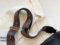 Bolso cruzado Vintage para mujer, bandolera pequeña de cuero PU con diseño de lujo y almohada, a la moda - details 29