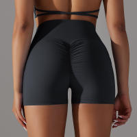 Nessaj-pantalones cortos de yoga para mujer, shorts de cintura cruzada, sensación desnuda, para gimnasio, fitness, a prueba de sentadillas, con paquete - details 21