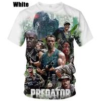 Camiseta 3D de talla grande para hombre y mujer, camisas con estampado de película de terror, deportes informales, secado rápido, transpirable - details 3