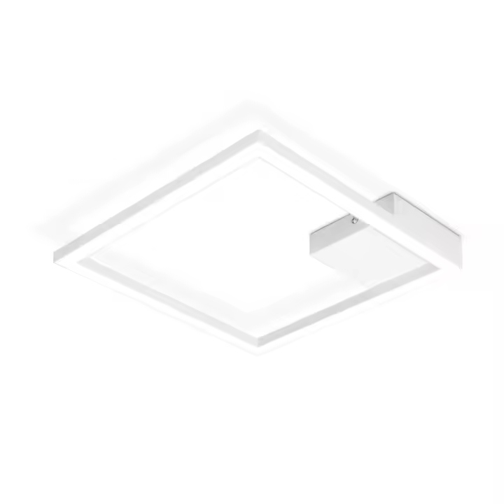 CBJKTX Plafón LED blanco 12W moderno 3000K blanco cálido - 1