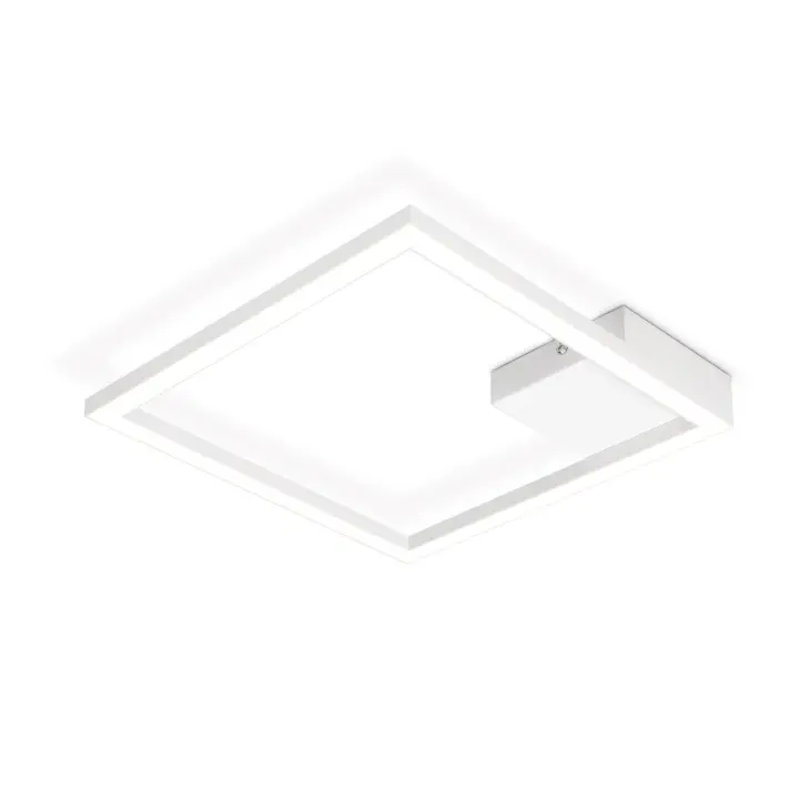 CBJKTX Plafón LED blanco 12W moderno 3000K blanco cálido - 1