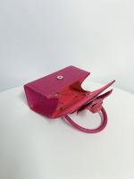 Bolso mujer 2025 nueva celebridad de Internet brillante diamantes de imitación rosa flor cadena pequeña bolsa cuadrada bolsa de mensajero portátil marea - details 17