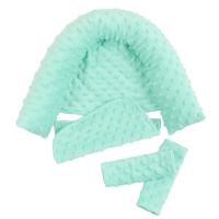 Almohada de Color caramelo, asiento de coche anticabeza, protección del cuello, almohada de soporte para la cabeza del bebé, cojín para reposacabezas infantil, soporte para la cabeza para dormir - details 1