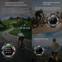 Reloj inteligente para hombres, dispositivo con GPS, presión del aire, altitud, brújula, música, memoria de 4GB, impermeable - details 1