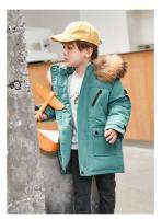 Chaqueta de Plumífero de Pato Blanco para Invierno 2025 Abrigo Exterior Cálido para Niños y Niñas - details 17