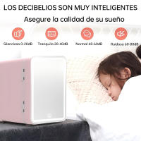 Mini refrigerador con espejo para habitación LED 10L Refrigerador pequeño 12V/240V Refrigerador cosmético portátil frío y caliente Enchufe para automóvil y refrigerador eléctrico Cuidado de la piel Mini refrigerador Maquillaje Refrigerador pequeño para ha - details 8