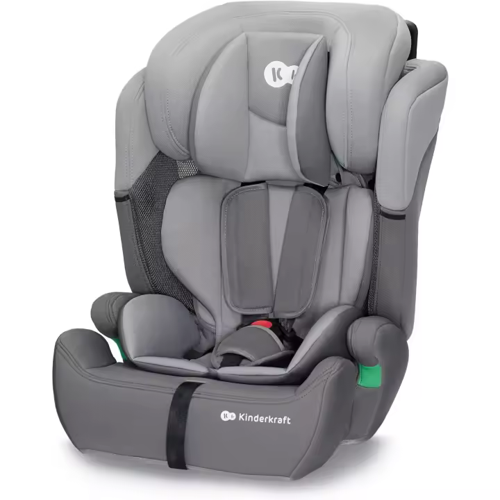 Silla de coche bebé, Silla coche para niños, Sillade, Cinturón, regula en 11 niveles, Grupo 1/2/3, 15 meses - 12 años, 9-36 kg, Gris - 1
