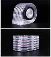 Caja de Alambre Dorado y Plateado de Alta Calidad KADS Estilo de Moda Material Superior para Uñas con Tiras de Rayas - details 6