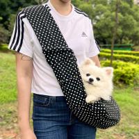 Bolso bandolera transpirable para mascotas, bolso de mano cómodo para perros de gran capacidad con bolsillo manos libres - details 16