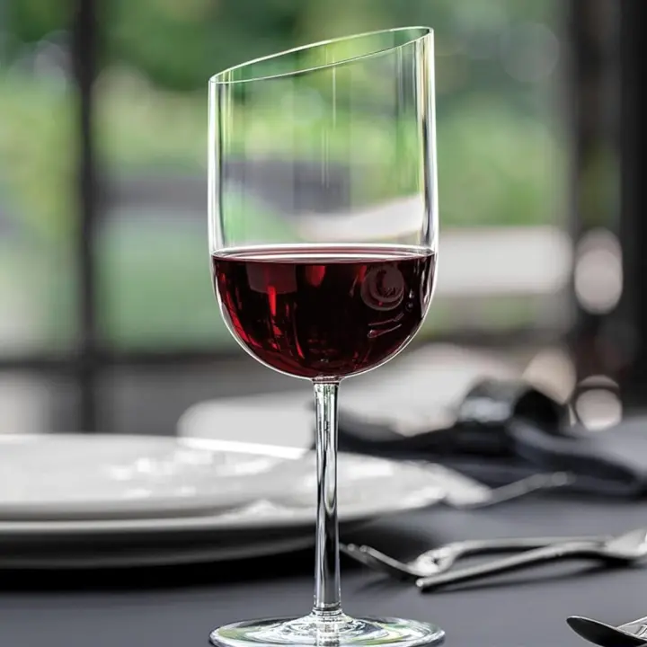 Copa Vino Tinto Juego De 4 Claro Apto Para LavavajillasJuego Copas De Vino Set Copas Para Vino Copas Vino Tinto Cristal Grandes Vidrio De Cristal - 1